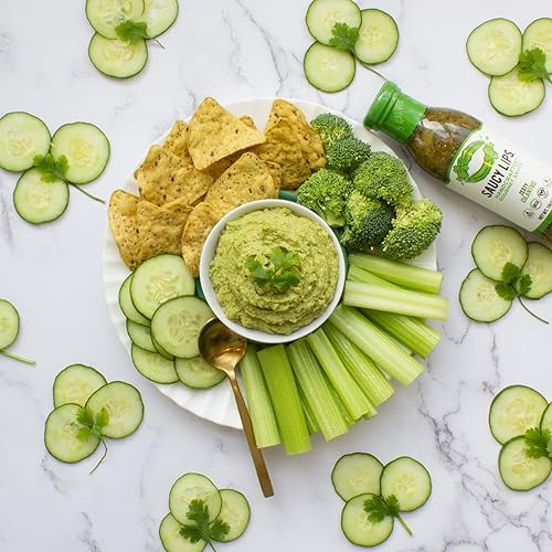 Miniatura 5 de Saucy Lips salsa gourmet hecha a mano aderezo y adobo vegana y apta para dietas keto para Whole30 sin azúcar y gluten sin OGM baja en carbohidratos