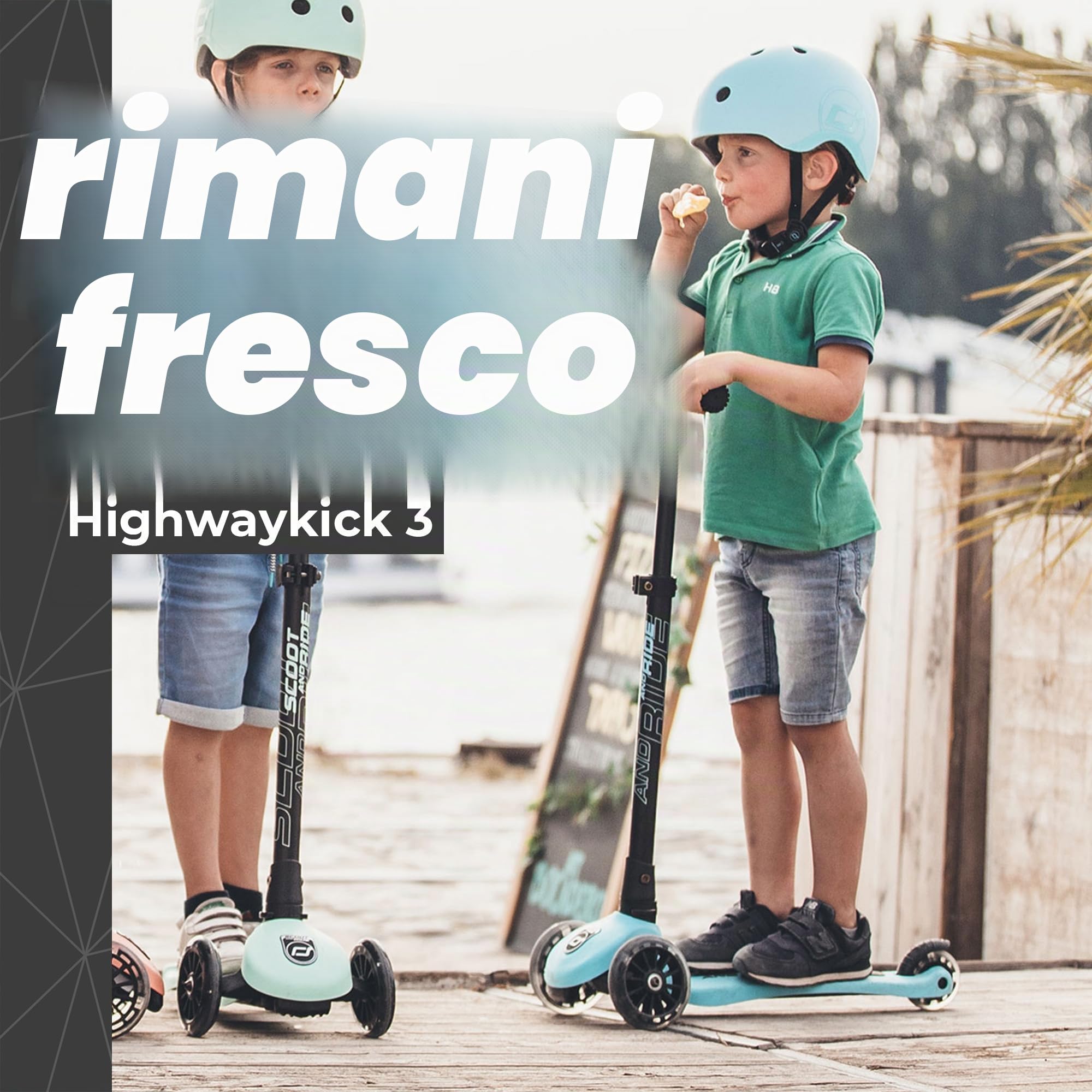 Scoot&Ride Highwaykick 3 LED Scooter, Rose