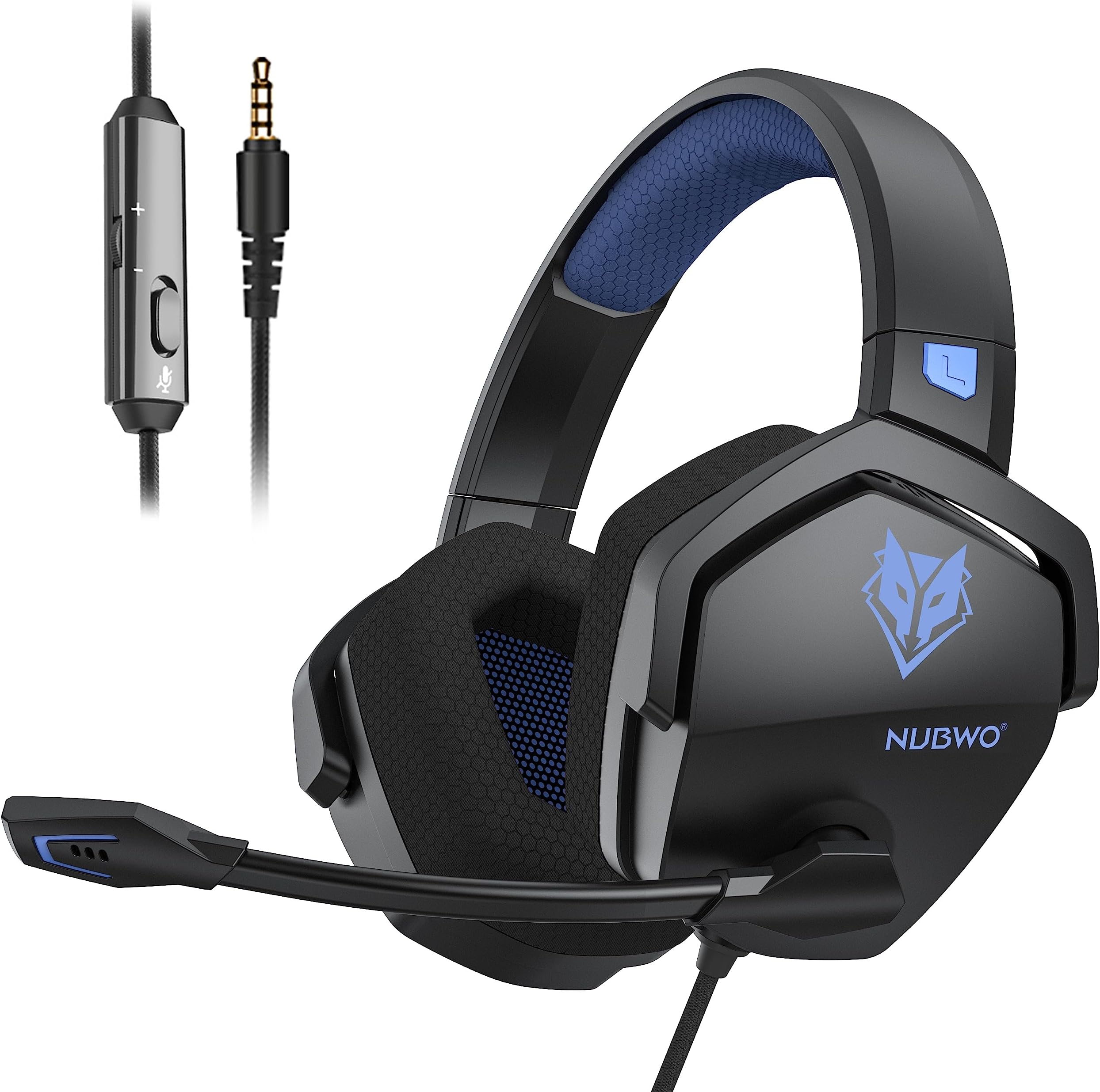 NUBWO G06 Wireless Gaming Headset for PS5, PS4, PC, Noise Cancelling