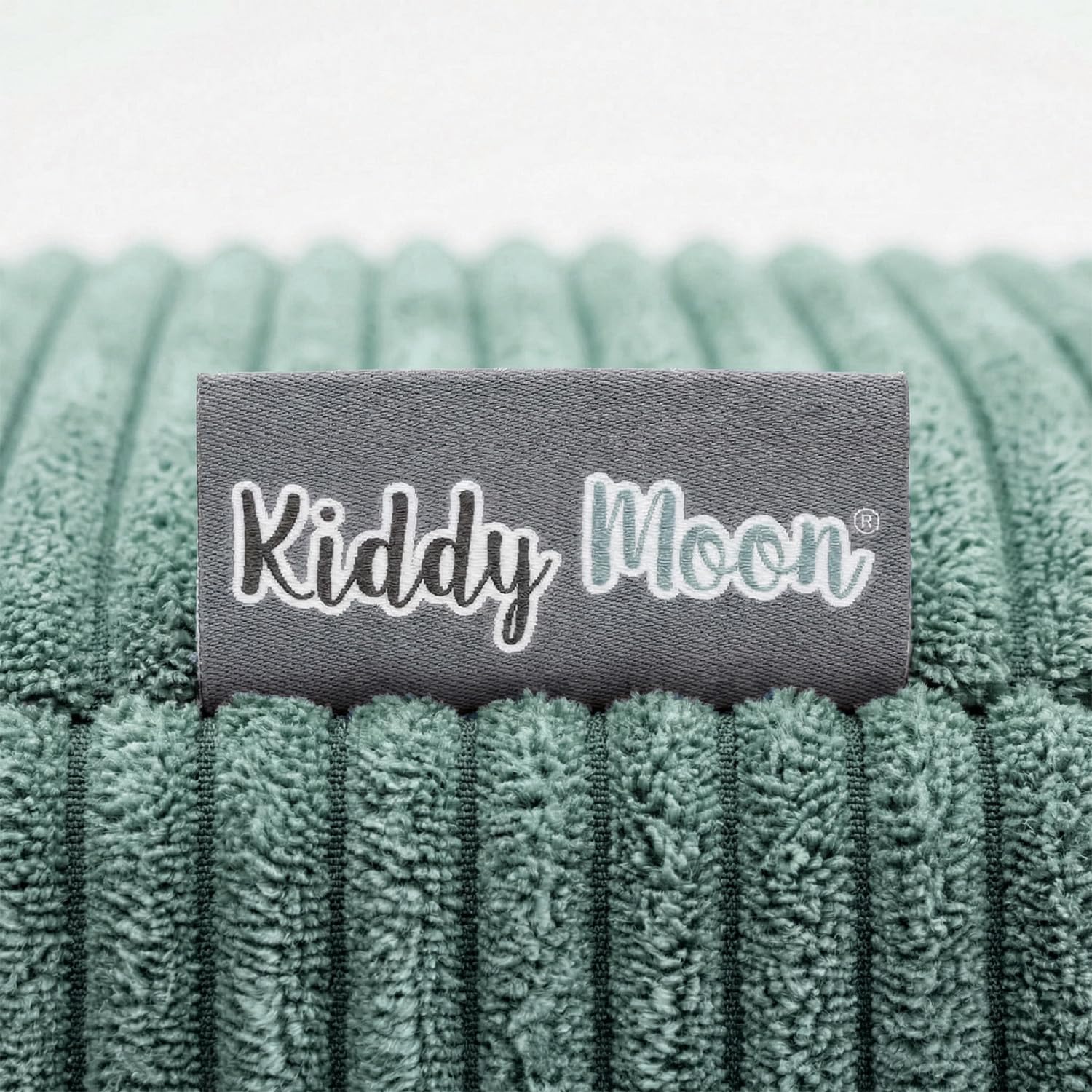 KiddyMoon Trampolino Bambini Da Interno 2 In 1, Fodera A Coste Con Zip Rimovibile, Mini Trampolino Per Casa