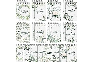 Intricate Greenery Eucalyptus Shower Note Pad Bulk