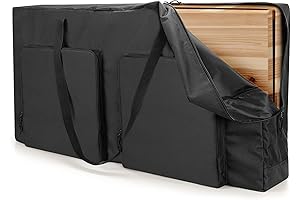 DSLEAF Cornhole Carrying Case: Heavy-Duty Protection for Your Beanbag Toss Boards