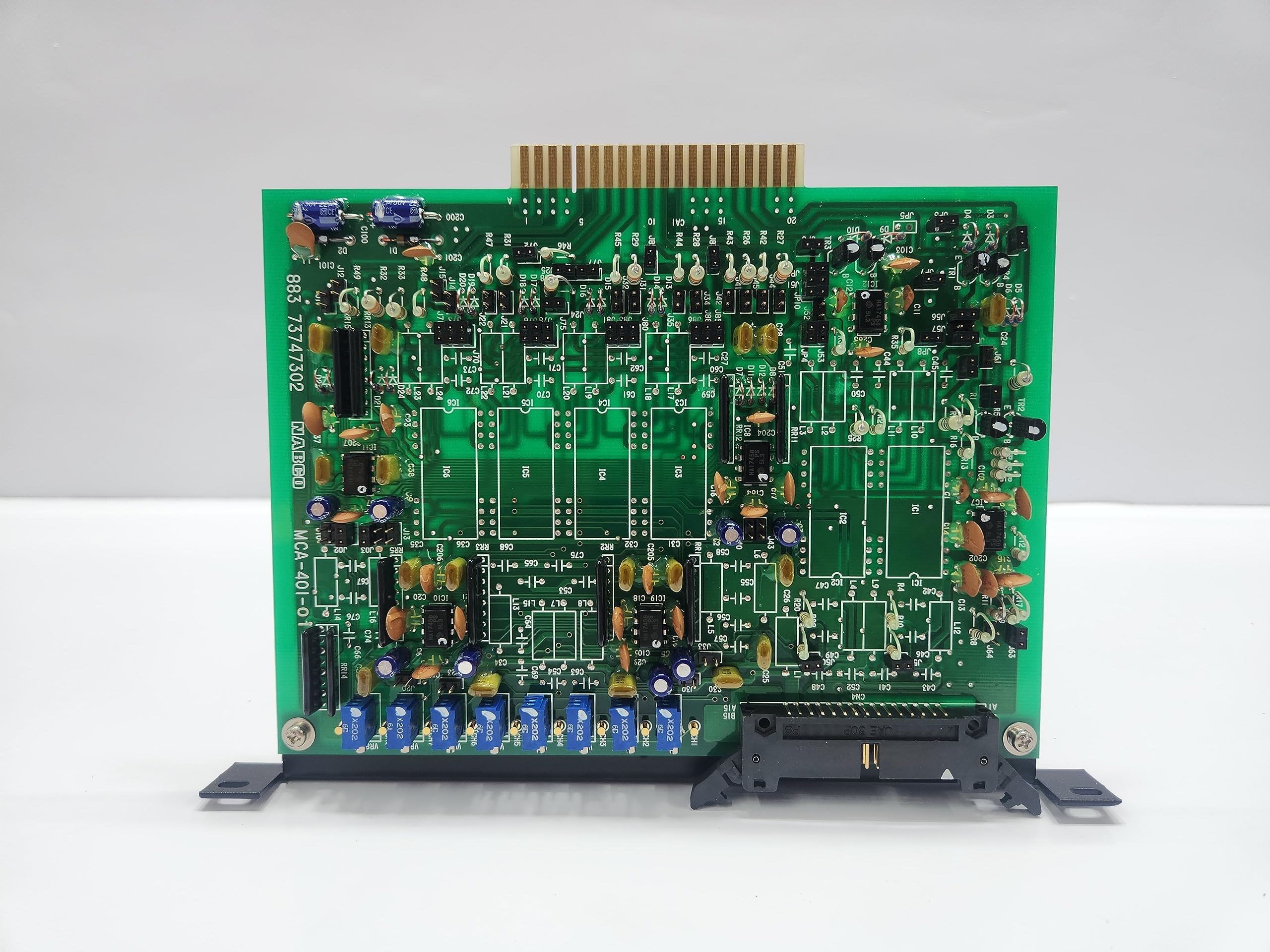 NABCO MCA-401-01 Analog Input/Output PCB Card 883 73747302