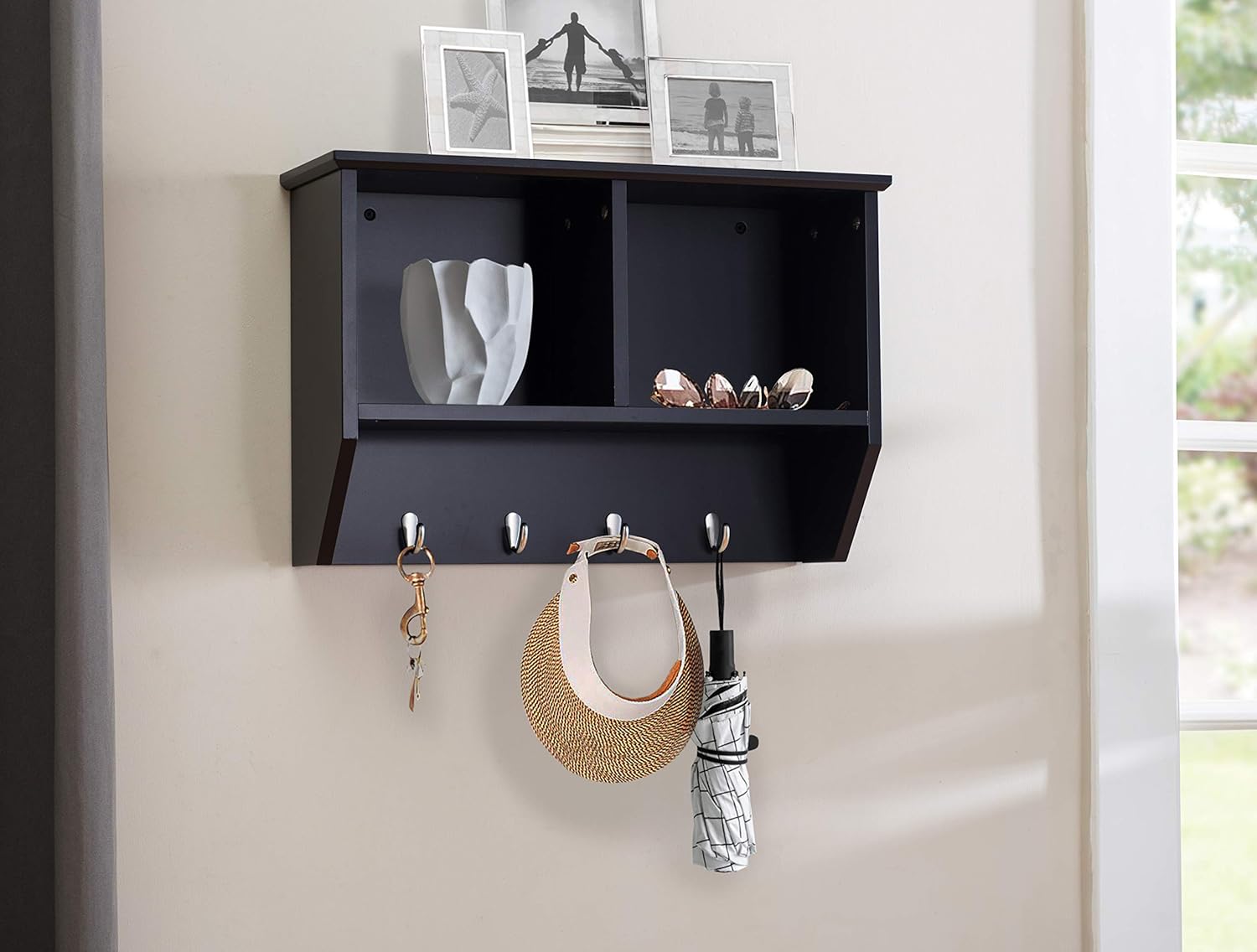 Bеѕt Cуbеr Mоndау 🔥 2L Lifestyle Bodiam Hanging Shelf, Espresso