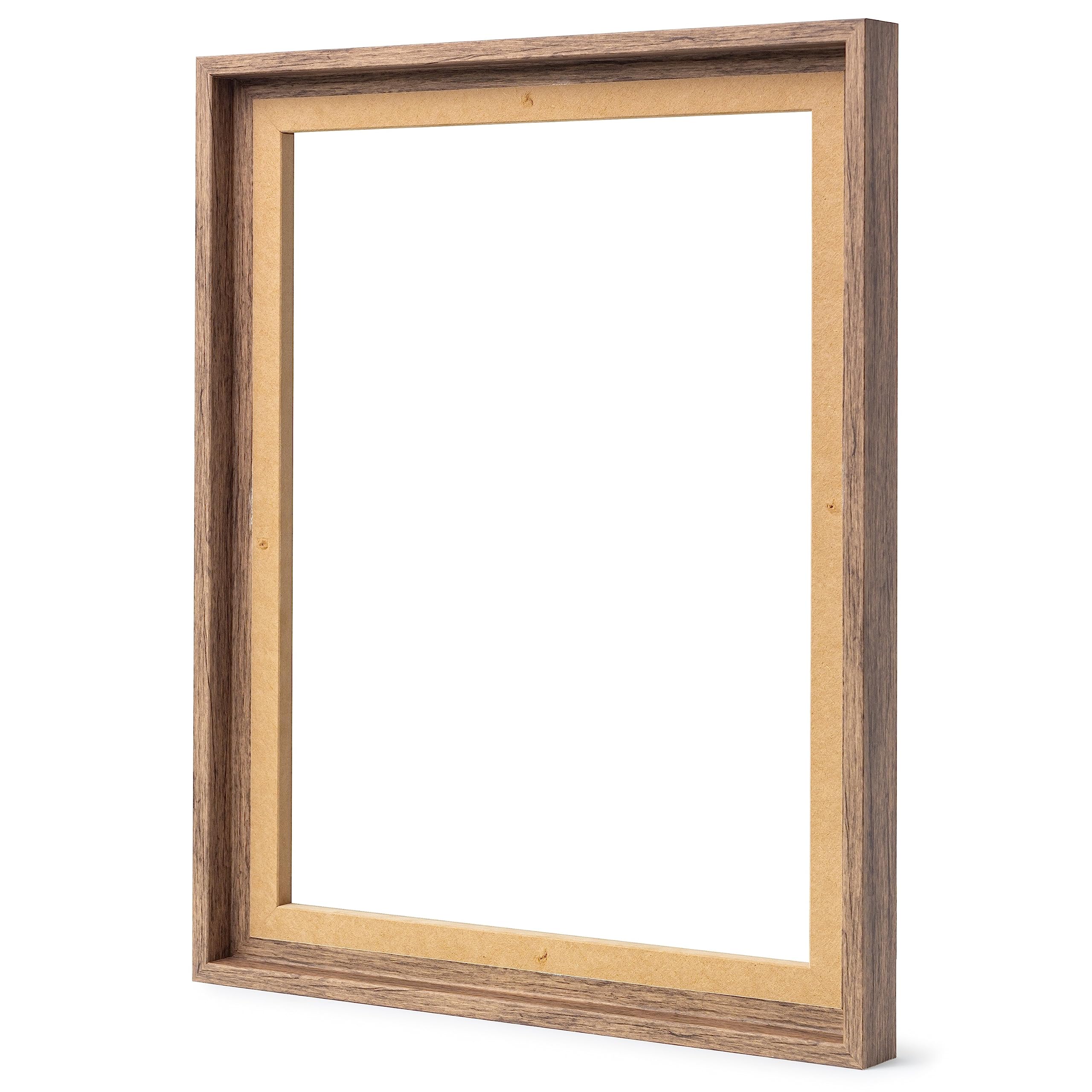 Cadre Photo Joint Creux 90x120 Cm Noir - Pour Toiles Et Posters, Style Moderne