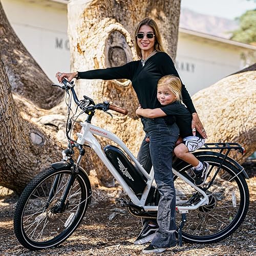 Miniatura 2 de Addmotor Bicicleta eléctrica para adultos bicicletas eléctricas con batería extraíble de 48 V x 20 Ah 125 millas bicicleta eléctrica paso de 500 W