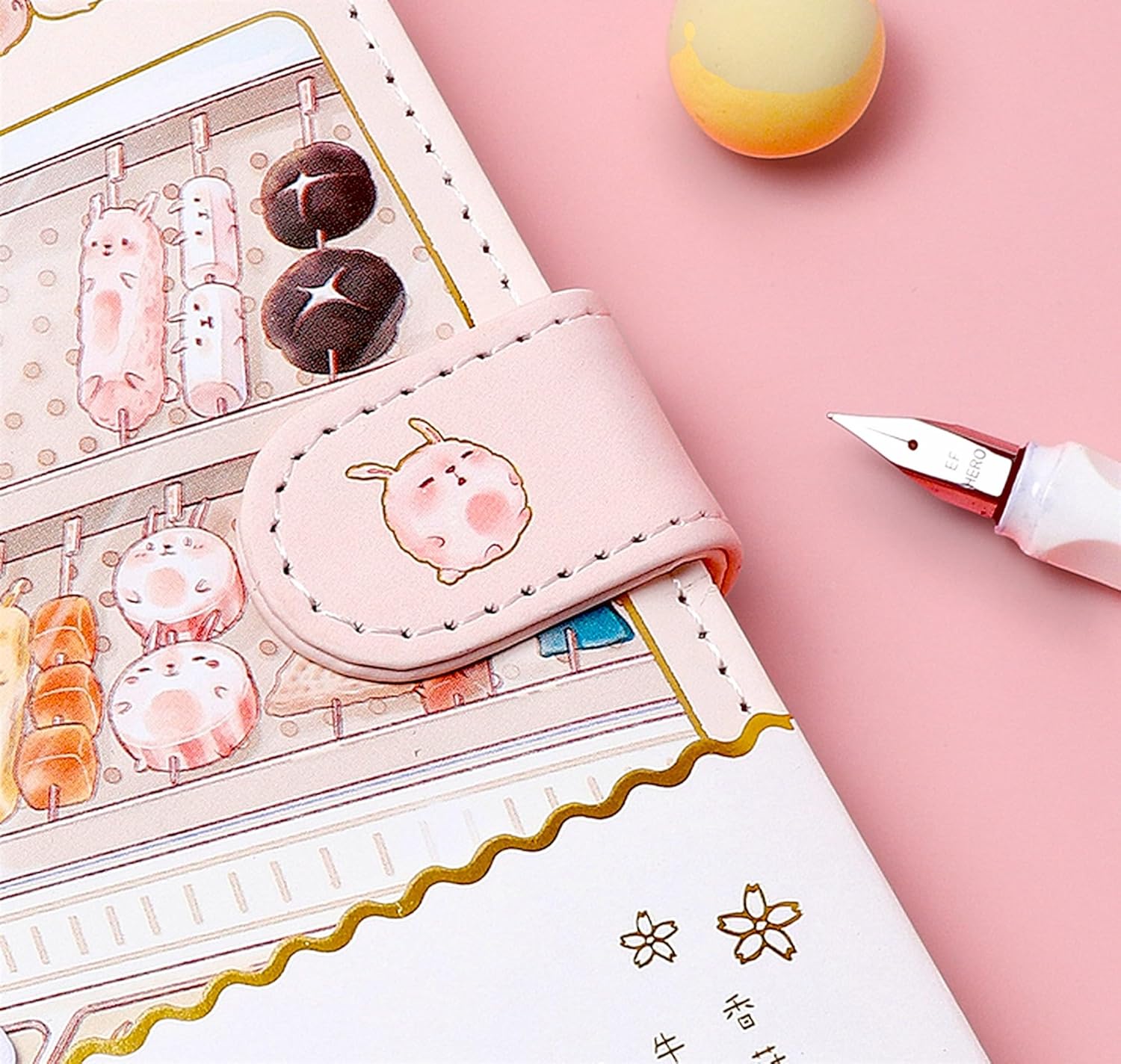 KetA Kawaii Journal Notebook – Cute Aesthetic Japanese Stationery, 256 Pages – Perfect for Girls, Teens & Women for Drawing, Writing, and Scrapbooking - Image 6