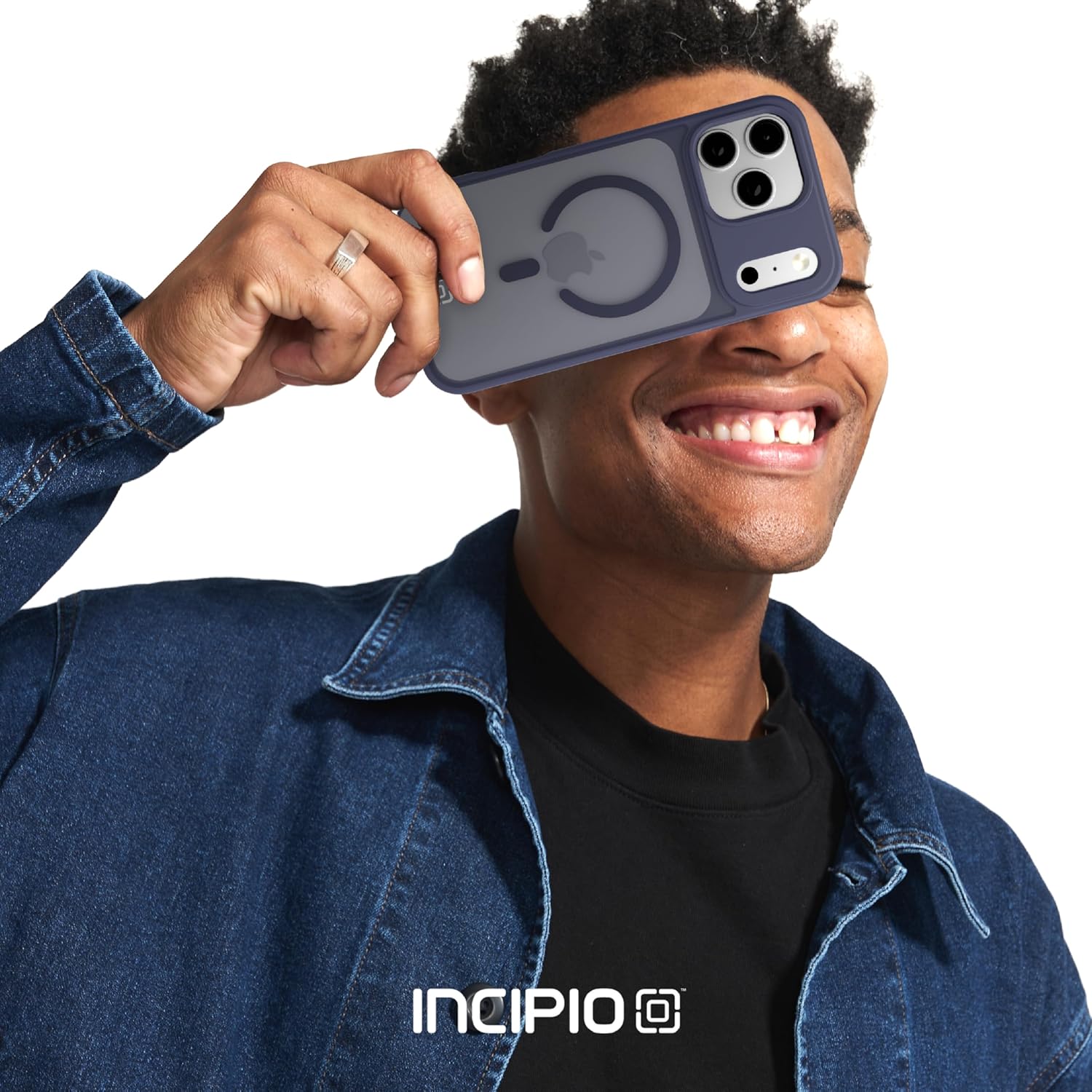 Incipio - Fog iPhone 17 Pro Max, Magsafe Compatible Phone Case, 10ft Drop Tested, Ultra Durable & Shock Absorbing, Scratch Resistant & Slim Profile (Navy)