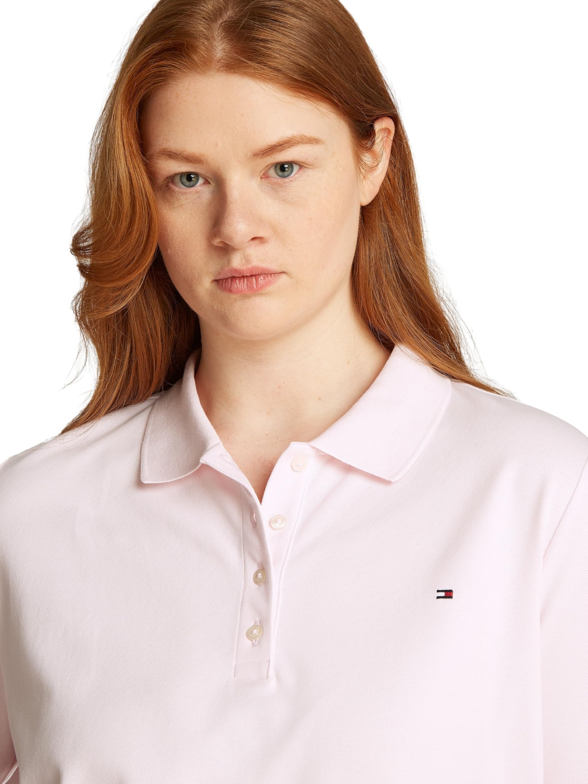 TOMMY HILFIGER CRV 1985 REG PIQUE POLO SS WW0WW39597 Kobiety Crv 1985 Reg Pique Polo Ss Ww0ww39597