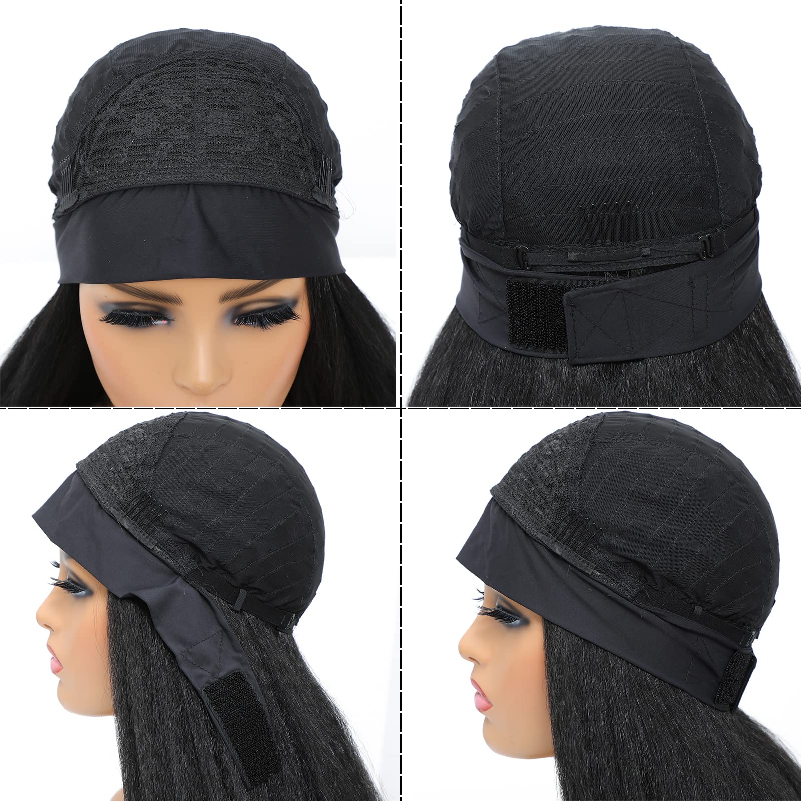 Curly Headband Wig with Heat-Resistant Synthetic Hair