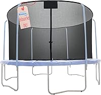 Vista 10 de Upper Bounce Machrus Trampoline Net Replacement for Top-Ring Flex Enclosure System, Tear and Weather-Resistant, Lightweight, Foldable