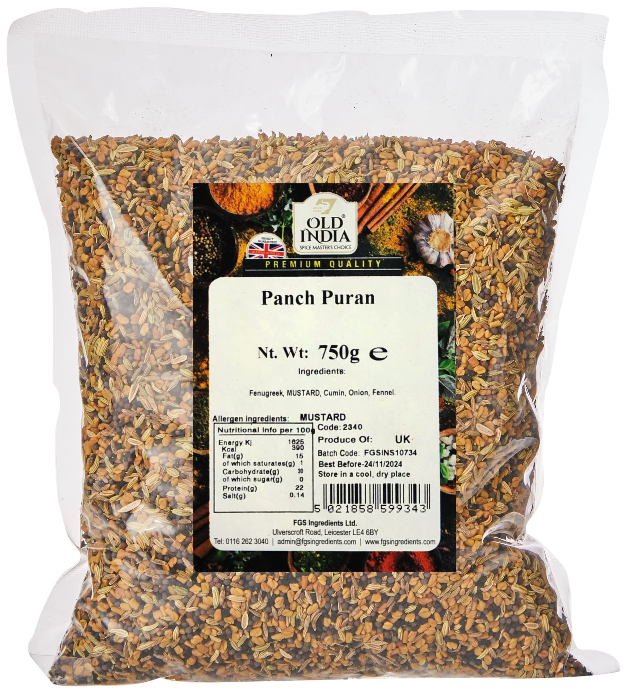 Old India Panch Puran 750g