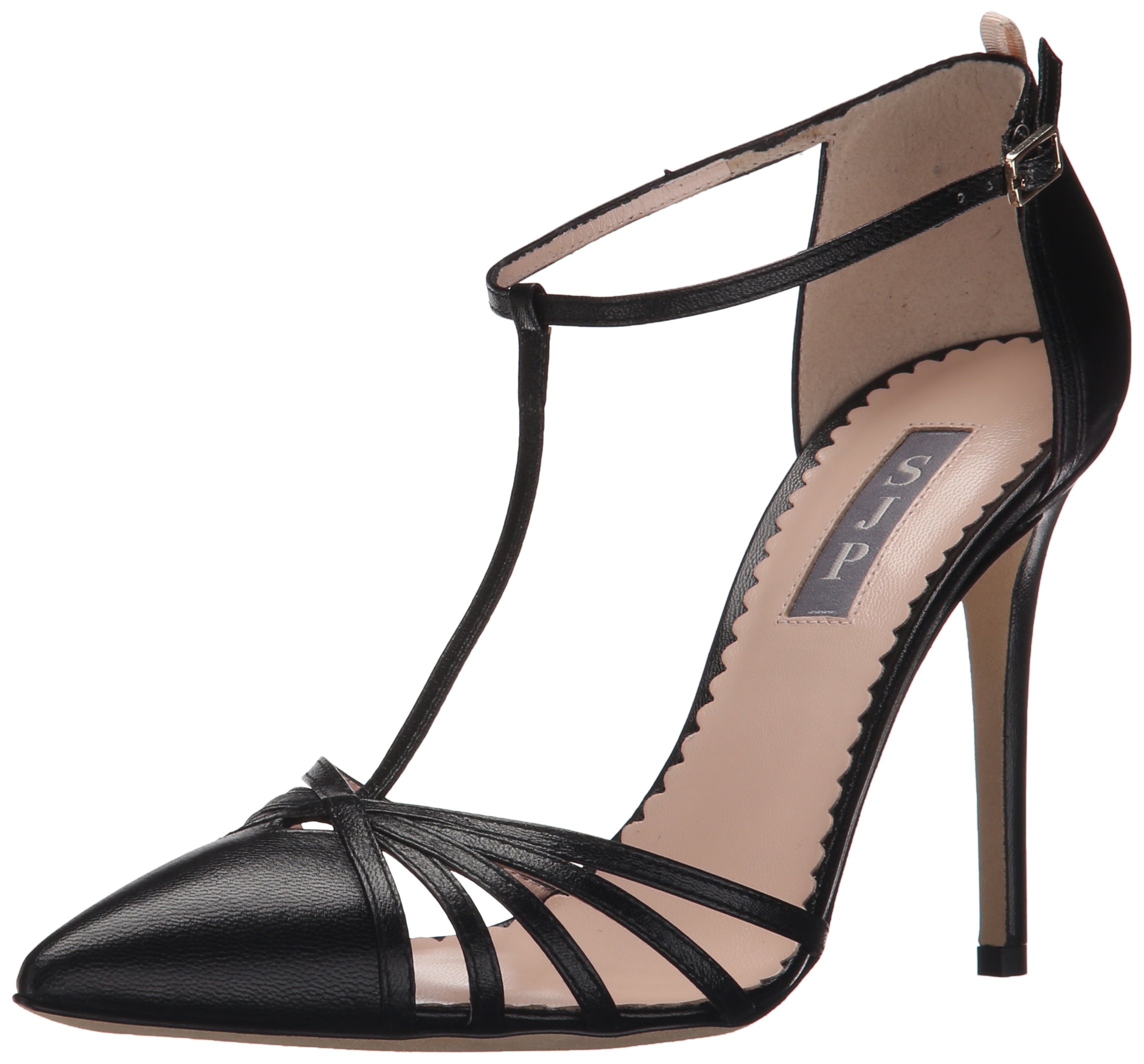 SJP by Sarah Jessica Parker Women's Carrie Dress Pump, Moonstone Satin