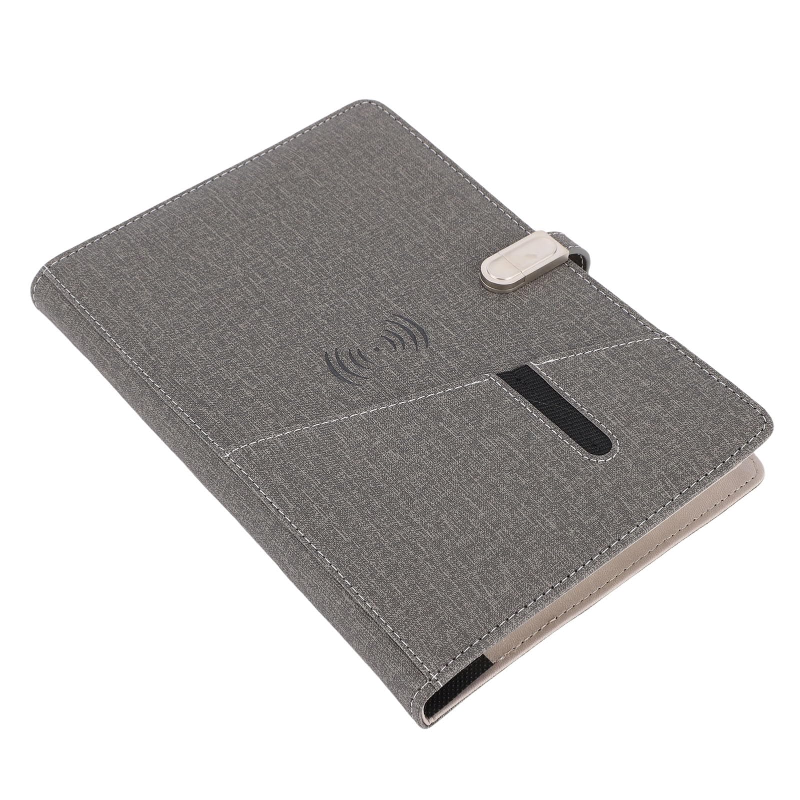 YWBL-WH Notebook Intelligente Multifunzionale, Carta con Batteria da 8000 MAh, Business Planner Ricaricabile A5 per Studenti e Professionisti