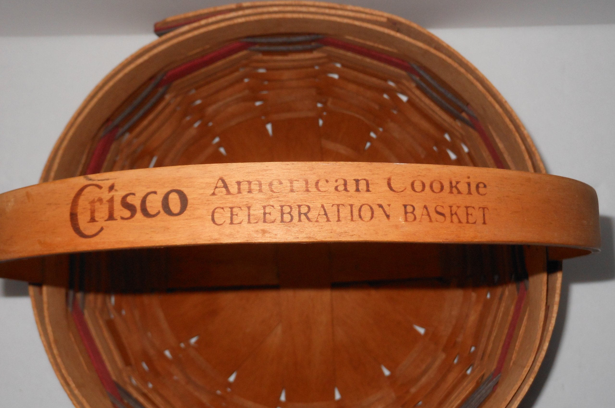 Amazon.com: Extremely RARE Longaberger Crisco American Cookie