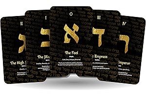 Letters Tarot- Major Arcana Tarot Cards for Beginners