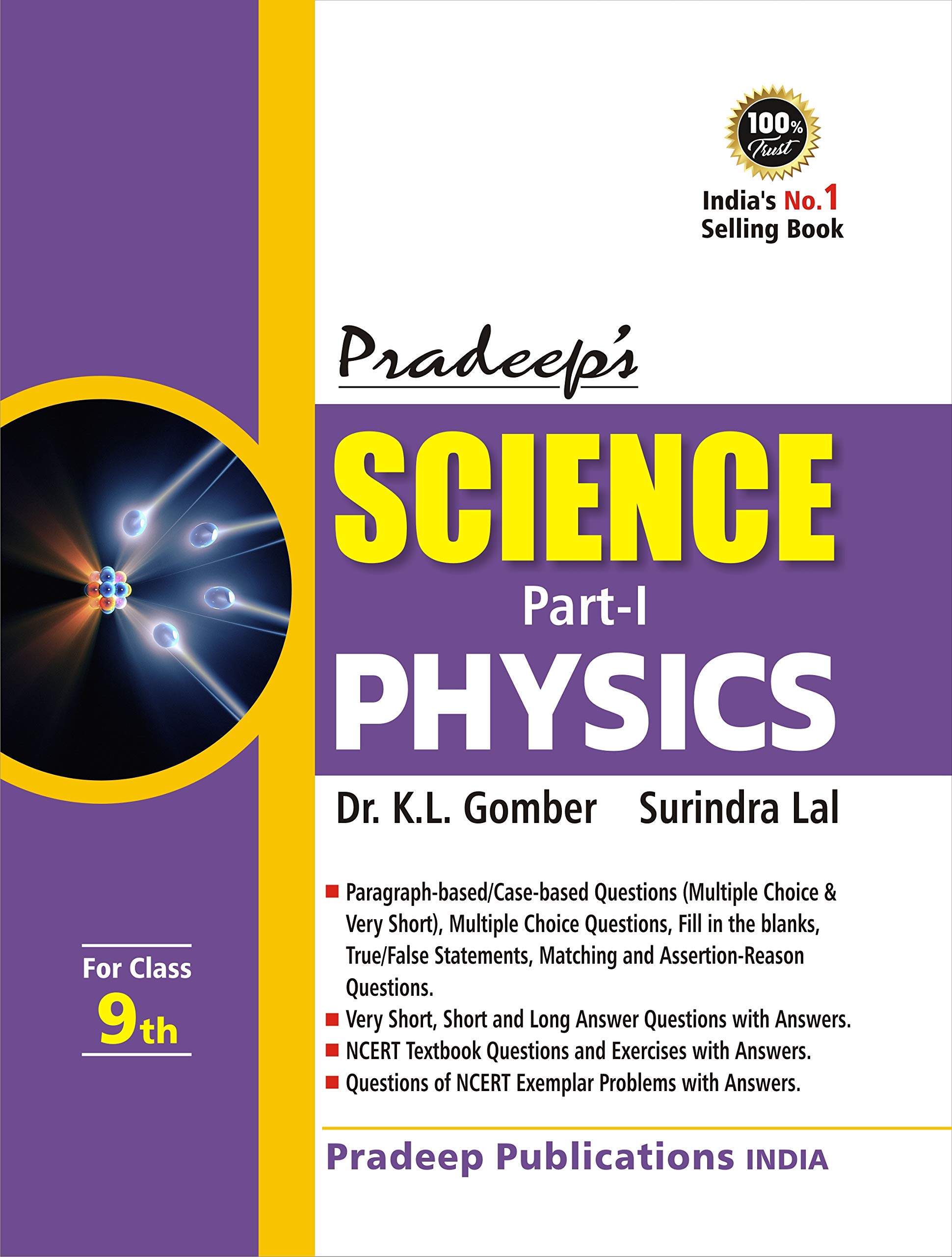 Pradeep's Science Part I (Physics) for Class 9 (Examination 2021-22) Paperback – 16 February 2021
