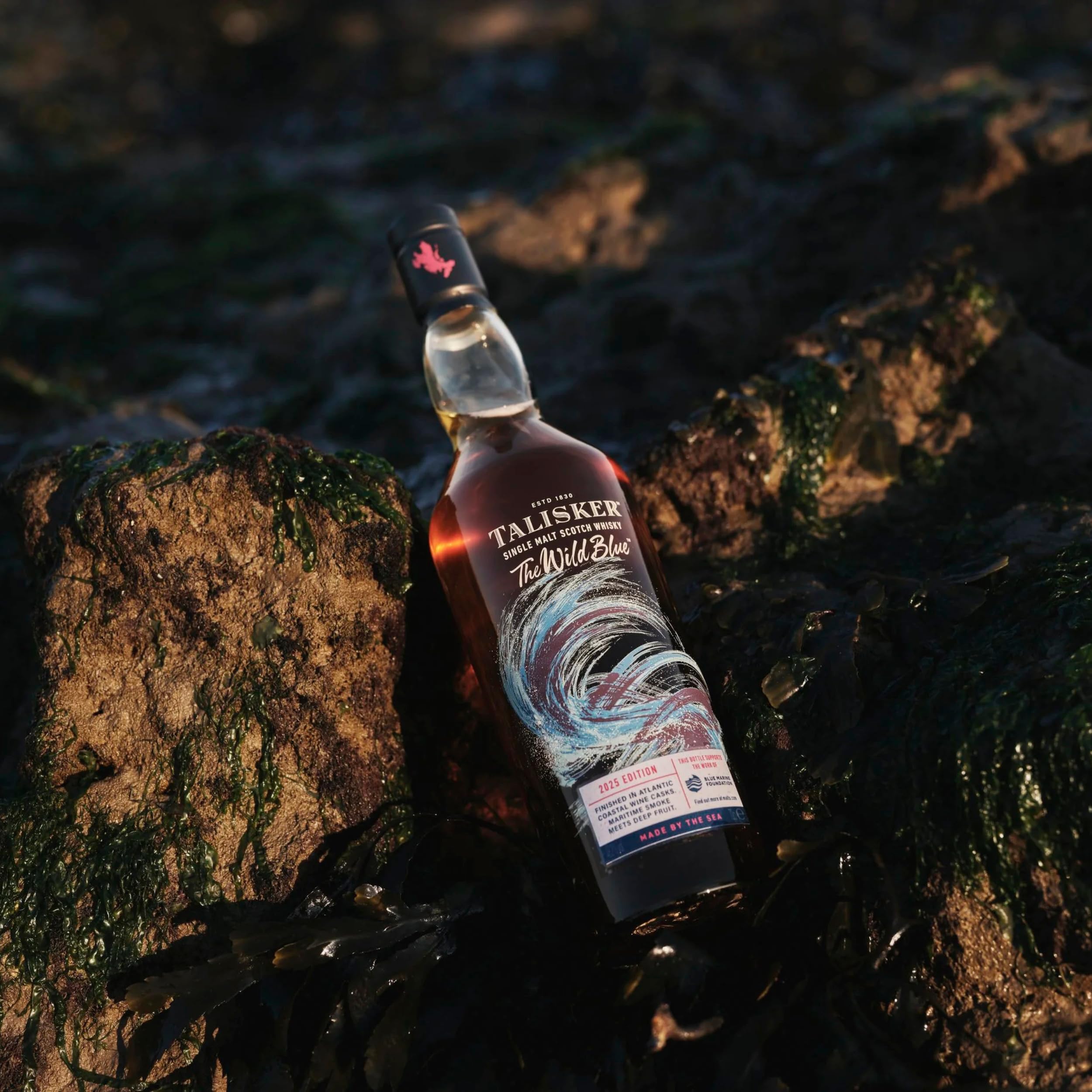 Talisker The Single Malt Scotch Whisky The Wild Blue 2025 Edition