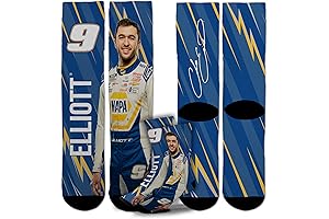 Chase Elliott Big Energy Crew Sock Size Large