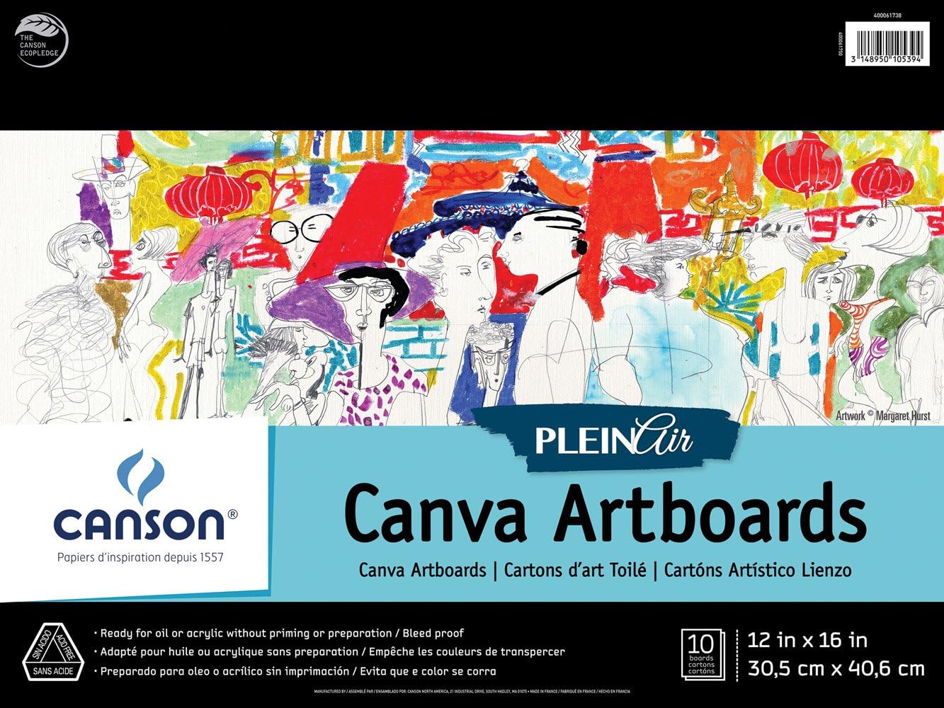 Plein Air Canva Artboards 12X16 10 Boards