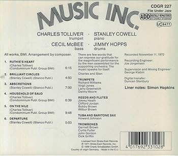 Music Inc. ミュージック インク アナログ LP ミュージック・インク/MUSIC INC./ミュージック・インク｜JAZZ