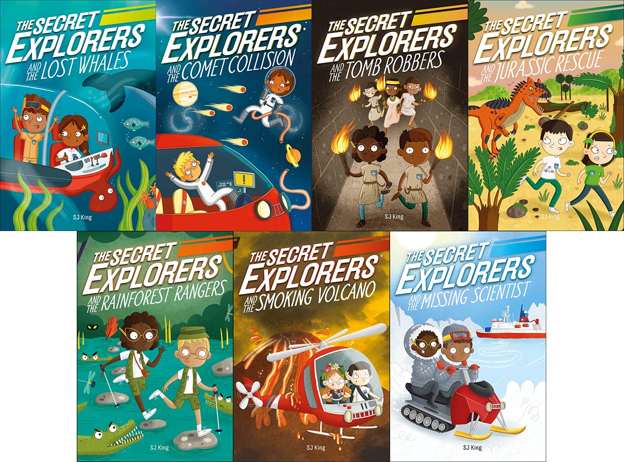 The Secret Explorers 12冊セット The Secret Explorer Series Set : SJ King: Amazon.sg: Automotive
