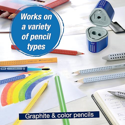 Miniatura 7 de Faber-Castell GRIP Trio Sacapuntas de agarre