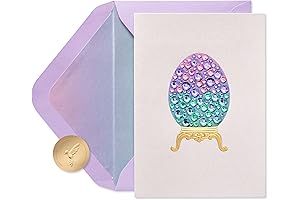 Papyrus Easter Card: Joyful Colors of Spring