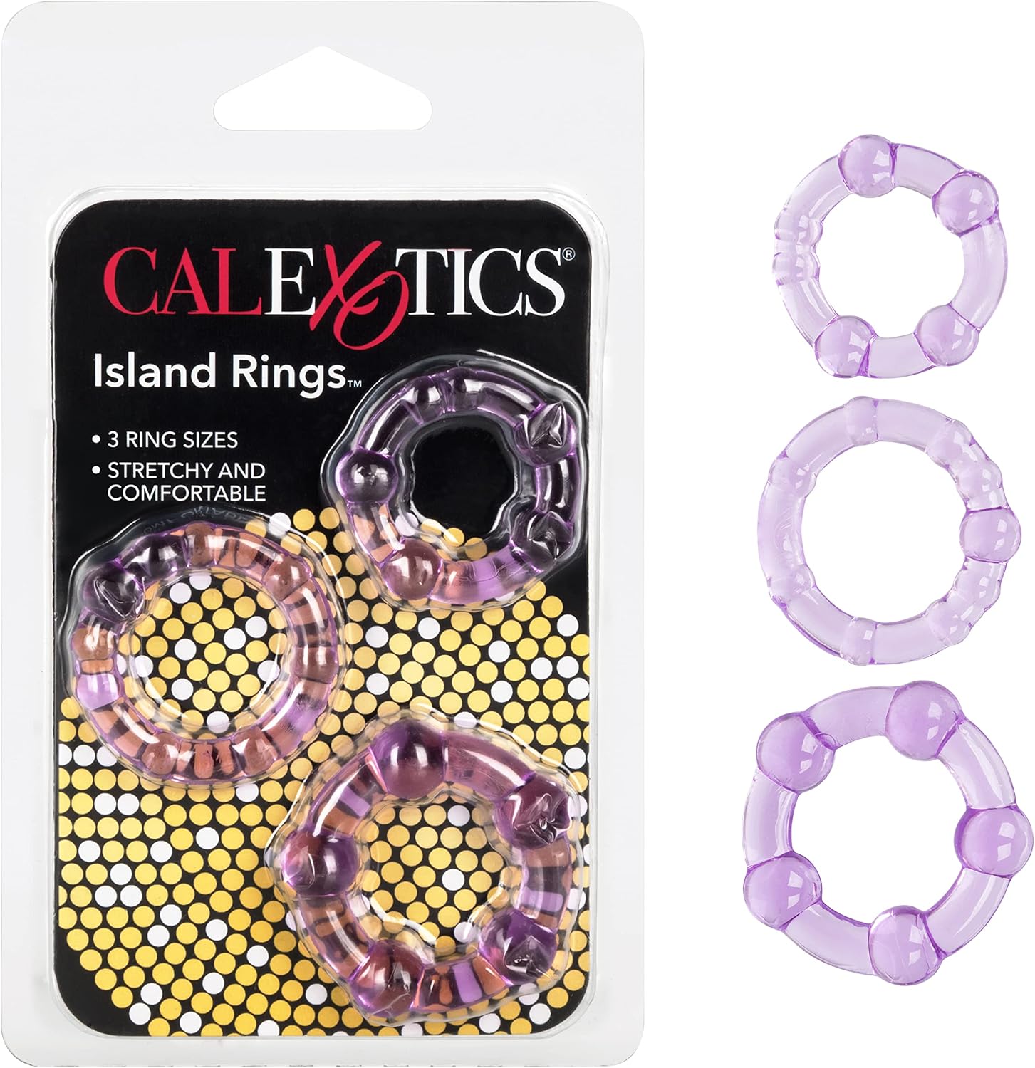CalExotics Island Rings, Purple