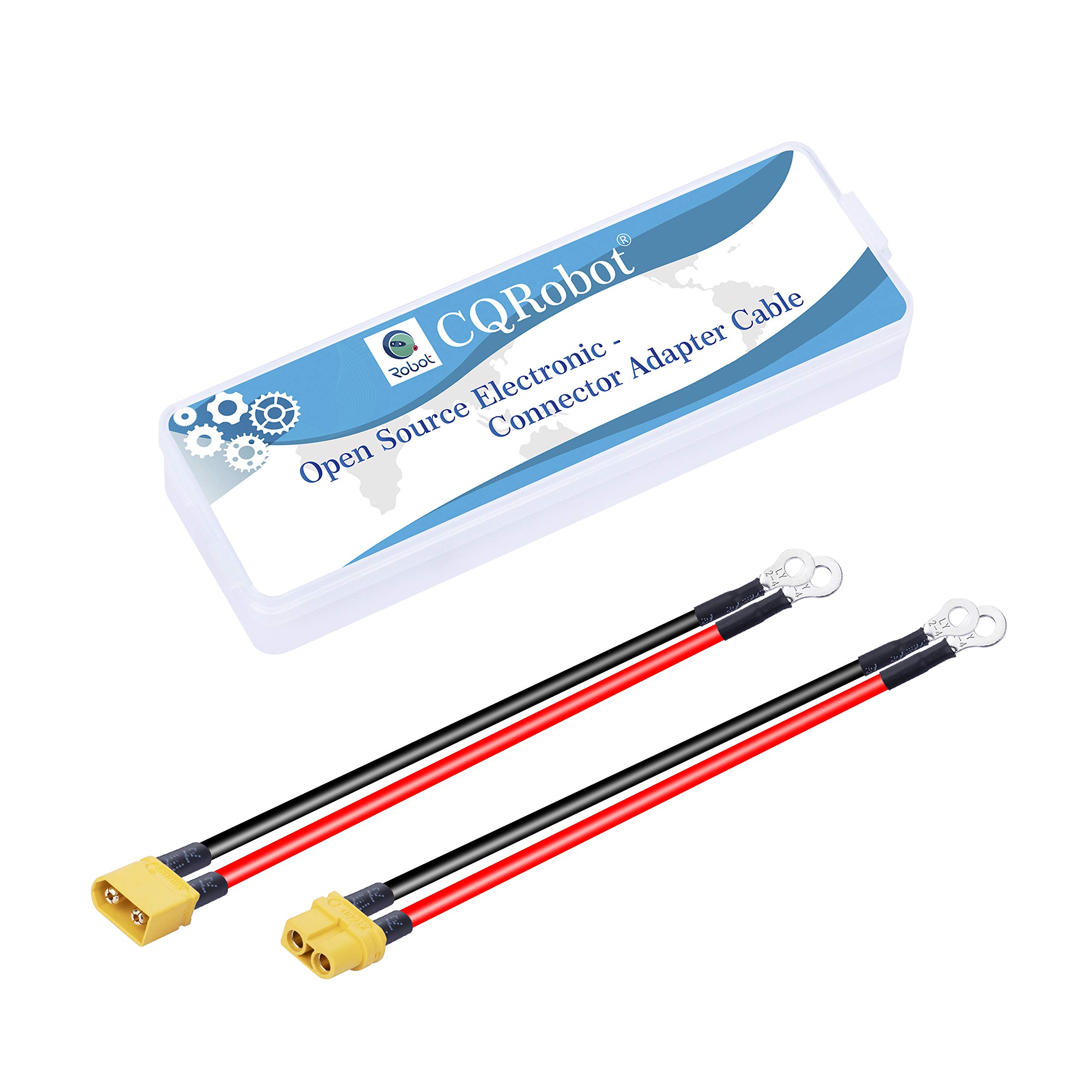 Buy CQRobot Industrial Grade XT60 Male/Female Terminal to 2.54 OT Terminal (M4) Connector