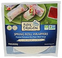 Vista 1 de Blue Dragon Envoltorio para Rollitos de Primavera, 4.7 onzas