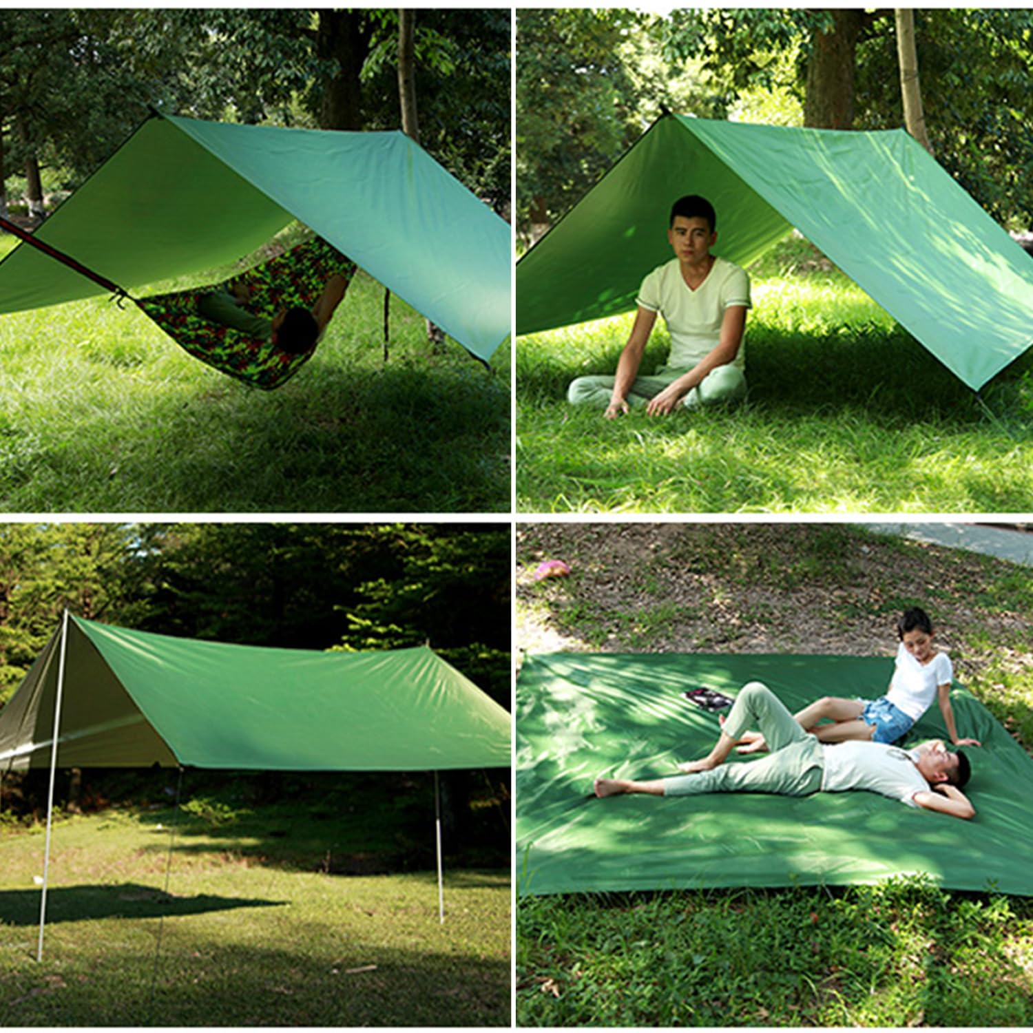 Amazon | CXHSFNALタープ 天幕 防水タープ 大型 ループ8箇所 3m*3m