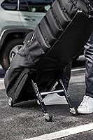 Vista 4 de Sun Mountain ClubGlider Meridian Bolsa de Viaje de Golf - Sistema de Rodamiento de 4 Ruedas, Patas Extensibles y Retráctiles para Transporte Fácil
