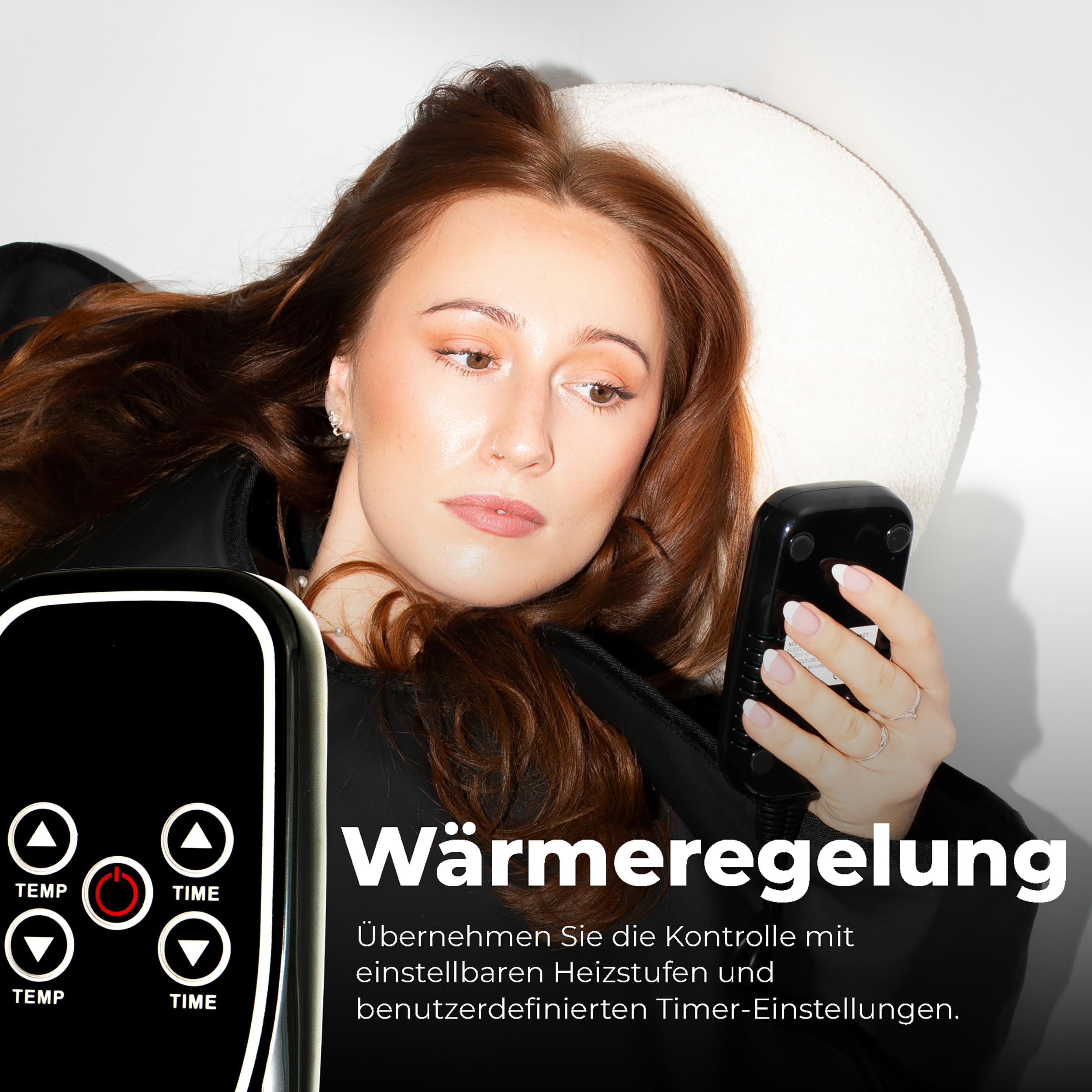 Nebula 500-W-Infrarot-Saunadecke Zur Entspannung Und Entgiftung | Infrarot-Saunadecke Mit Fernbedienung Und Aufbewahrungstasche, Tragbar, Für Den Heimgebrauch Zur Schnellen Erholung
