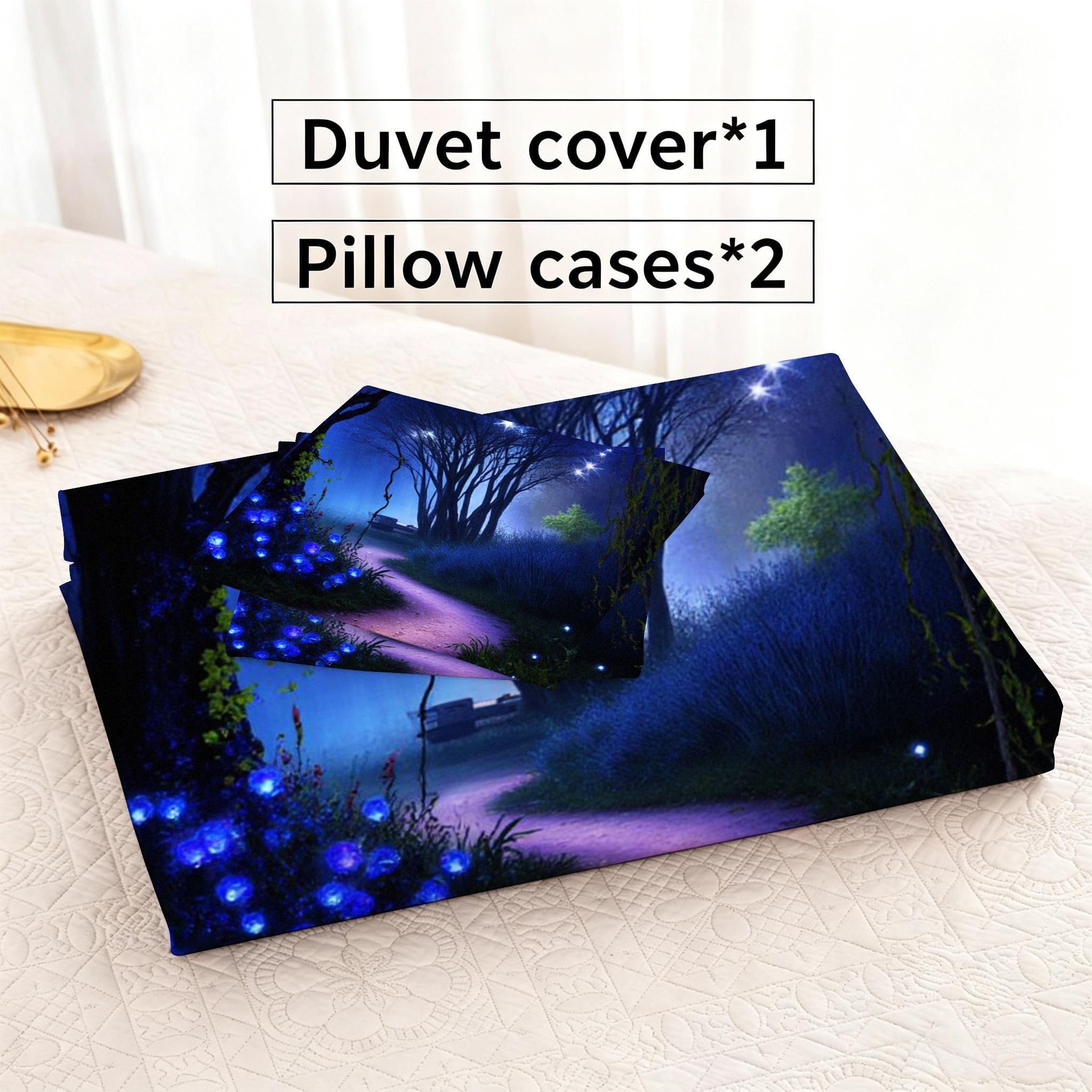 Funda Nórdica Cama 180, 240x260 cm Bosque Azul, AQ2190