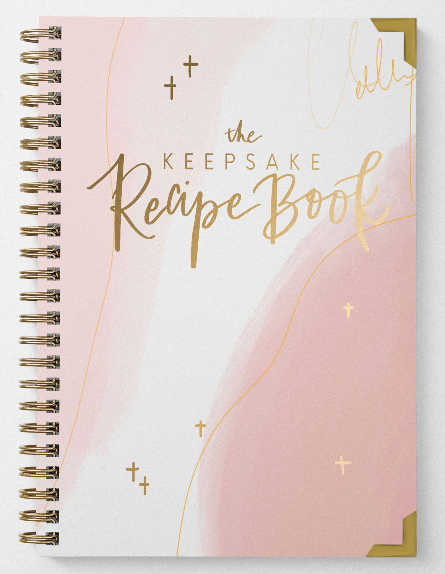 The Recipe Book: A Beautiful & Modern Keepsake Recipe Notebook & Organizer to Write in Your Own Recipes - Blank Recipe Book & Cookbook - Removable 4 x 6 Recipe Cards to Share with Friends & Family