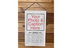 Personalized Dowel Cloth Calendar 2024