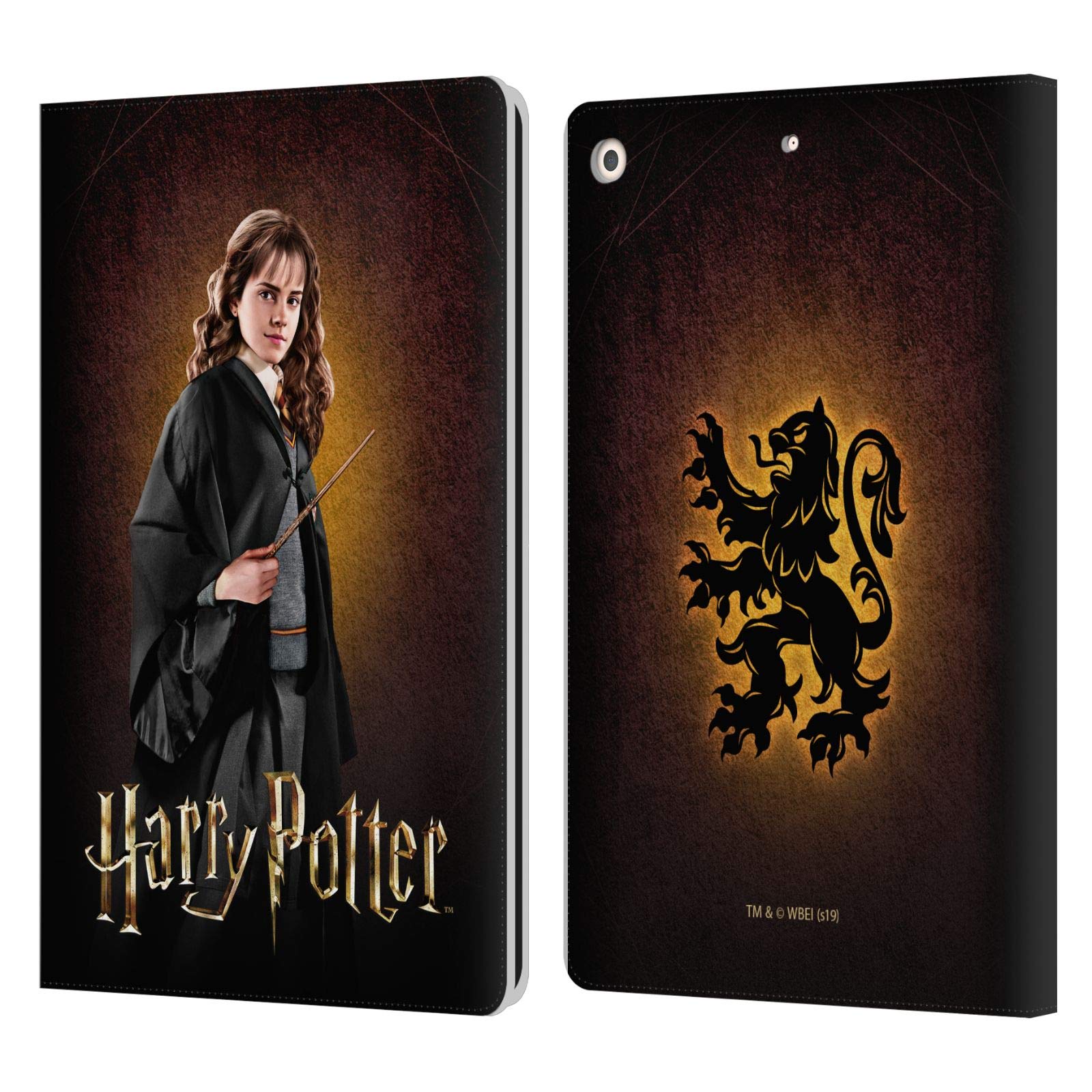Head Case Designs Officially Licensed Harry Potter Hermione Granger Chamber of Secrets IV Leather Wallet Case Compatible with Apple iPad 10.2 2019/2020/2021