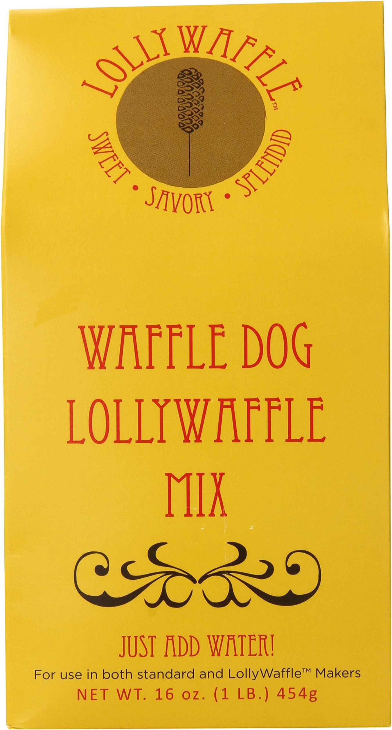LollyWaffle Waffle Dog Waffle Mix, 1 Lb.