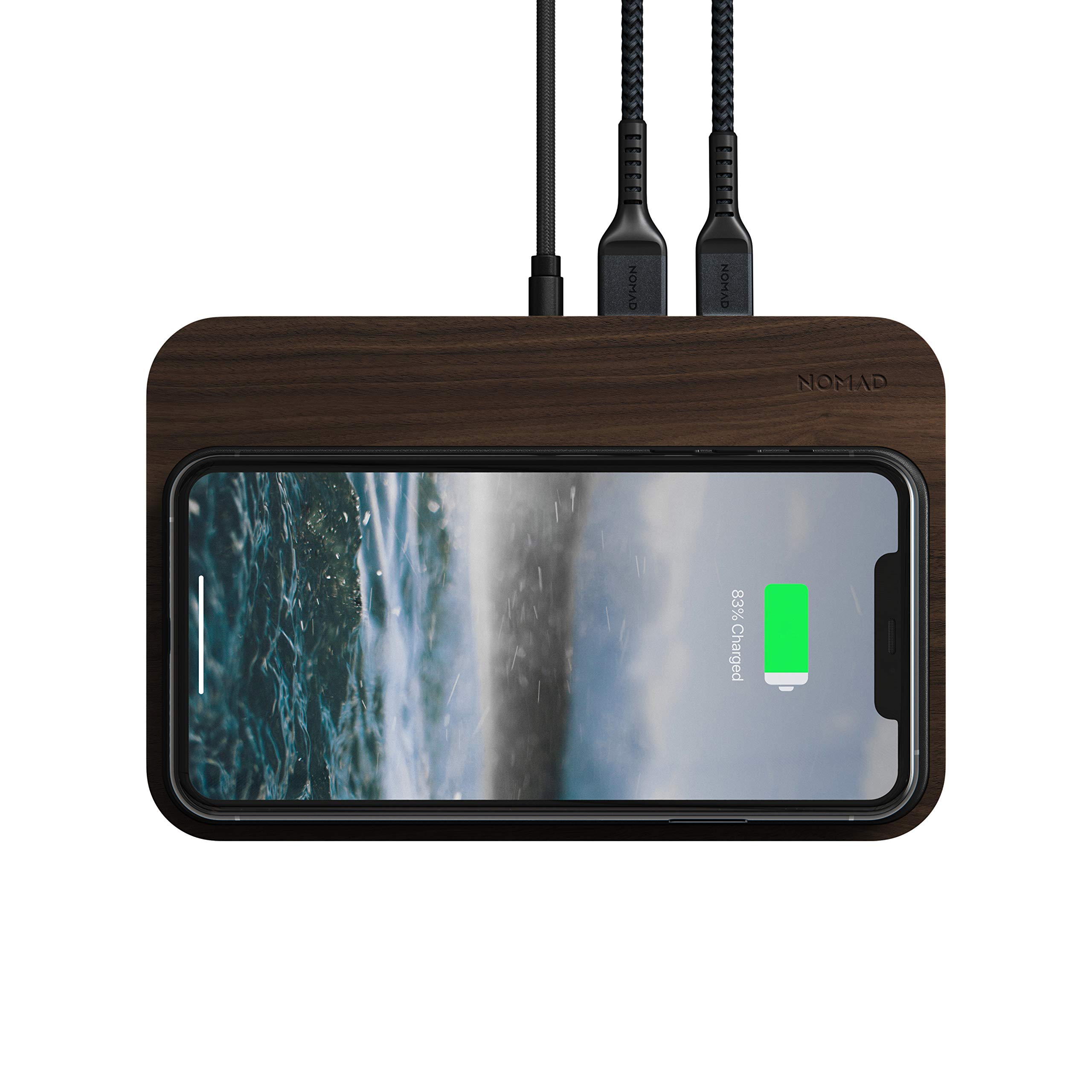 【廃盤】NOMAD Base Station Walnut Editionノマド Amazon.com: Nomad Base Station | Walnut Hub Edition (Includes