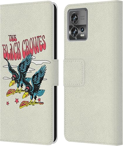 Miniatura 9 de Head Case Designs Officially Licensed The Black Crowes Boxing Graphics Leather Book Wallet Case Cover Compatible with Motorola Moto Edge 30 Fusion
