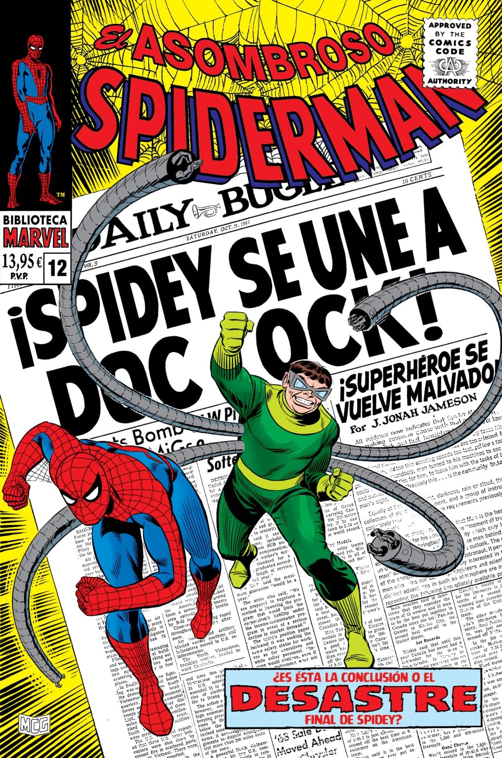 El Asombroso Spiderman 12. 1967-​68 (BIBLIOTECA MARVEL)