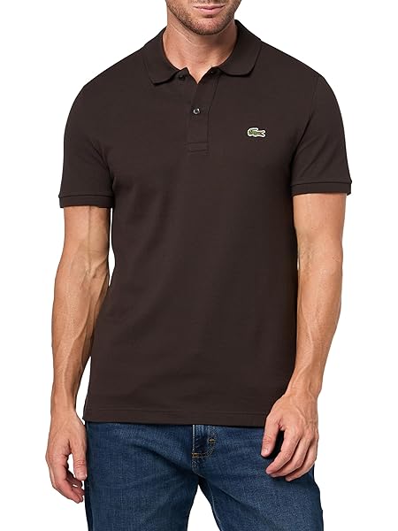 Lacoste Men's Slim Fit L12.12 Short Sleeve Pique Polo Shirt