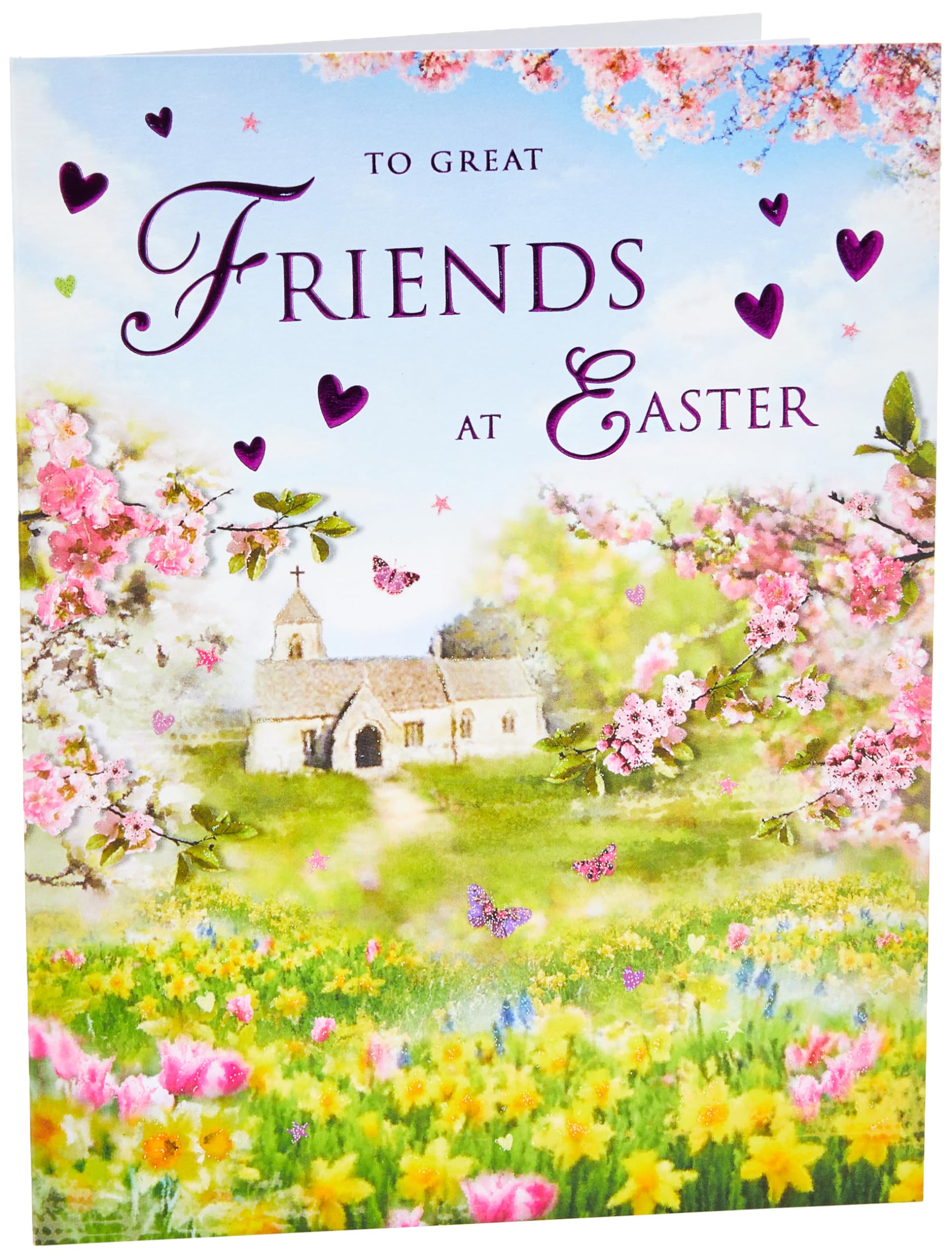 Easter Card Great Friends Church - 8 x 6 inches - Regal Publishing