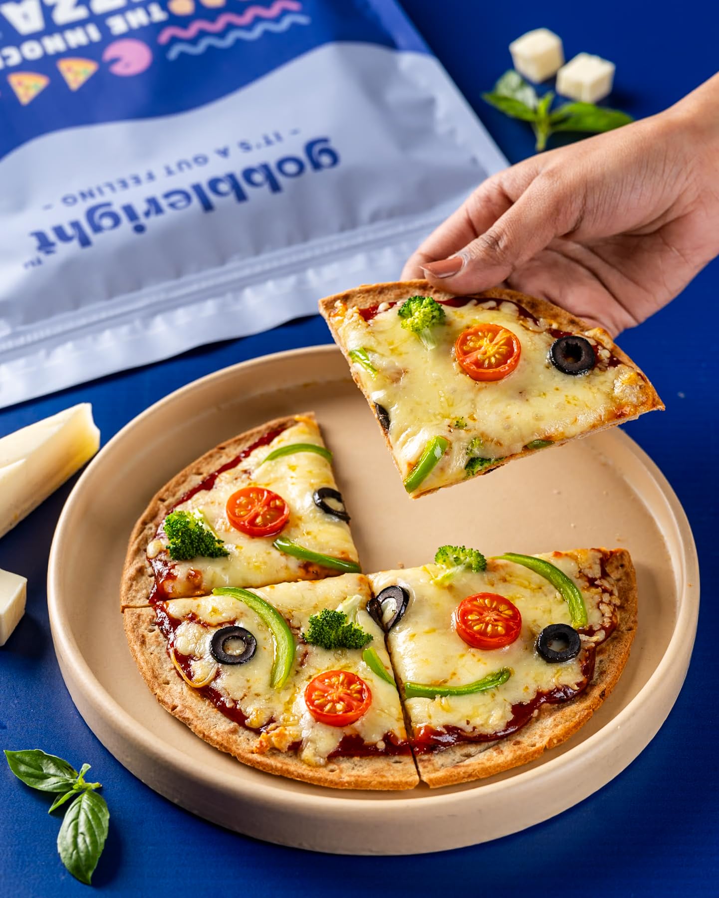 gobbleright Gluten Free Wraps Combo Pack, Almond Wraps & The Innocent Pizza Crust Gluten Free, Vegan, SOYA Free, Grain Free, Dairy Free - Pack of 4 (Each 2) 4