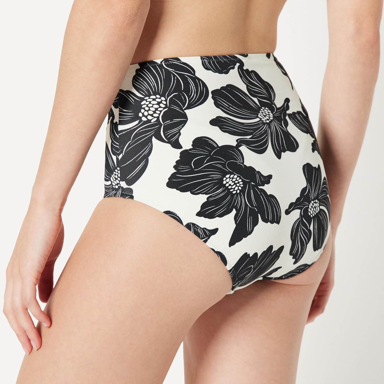 Amazon Essentials Women's High Waist Swim Bottom (Available in Plus Size)