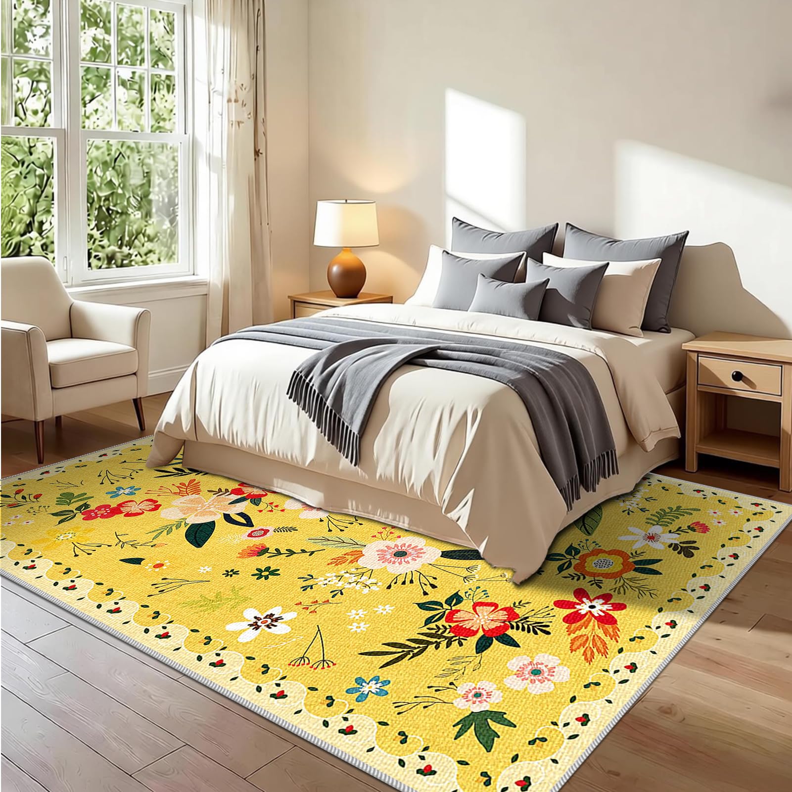 Dywan do salonu zmywalny 80 x 160 cm dywan do sypialni antypoślizgowy dywan salon krótkie włosie dywan na zewnątrz wewnątrz dywany salon sypialnia kuchnia jadalnia duży dywan z krótkim włosiem dywan