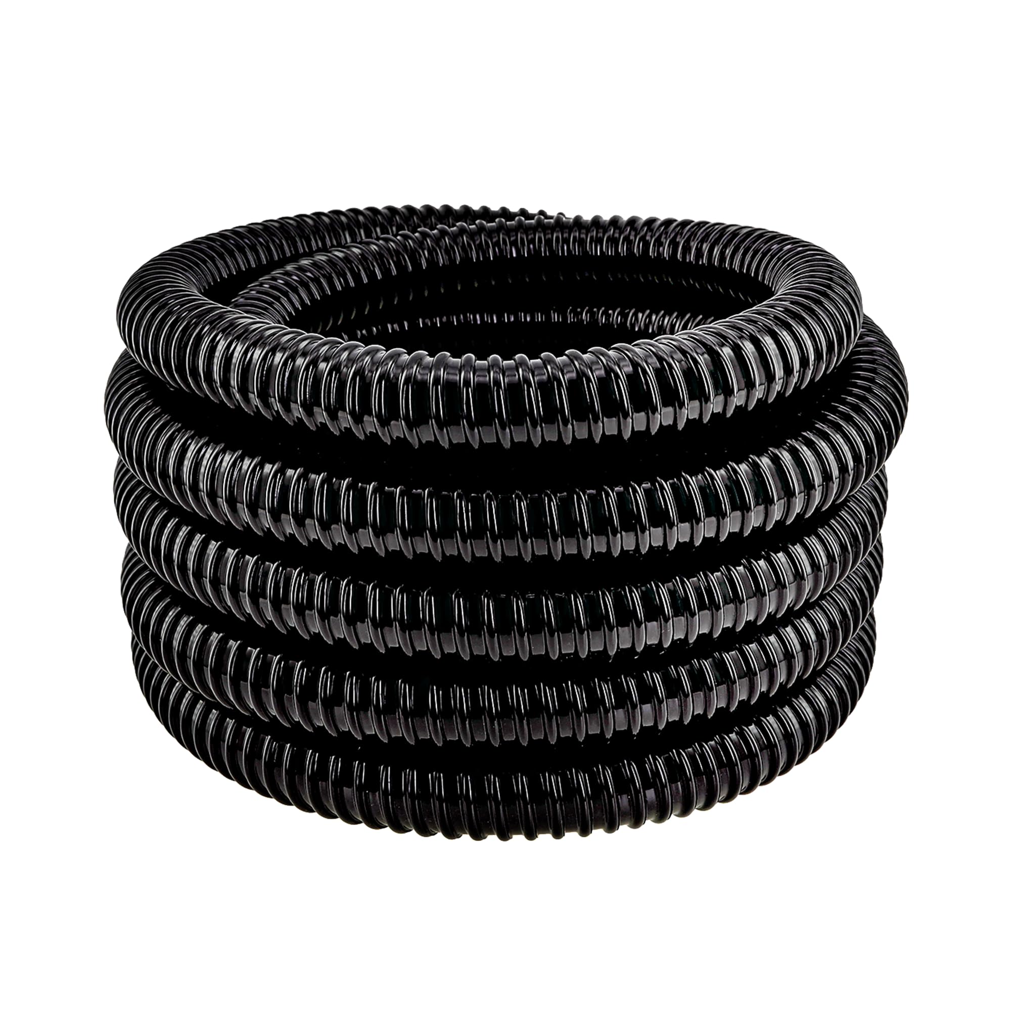 Pond Hose 25mm PVC Spiral Flexible Water Butt Pipe, Easy Installation and Concealment for Water Features, Garden Ponds, Waterfalls, Filters and More (25mm Internal Diameter X 6.2 Metre Length)