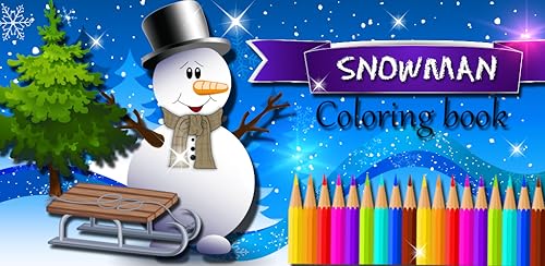 Snowman Coloring Book
