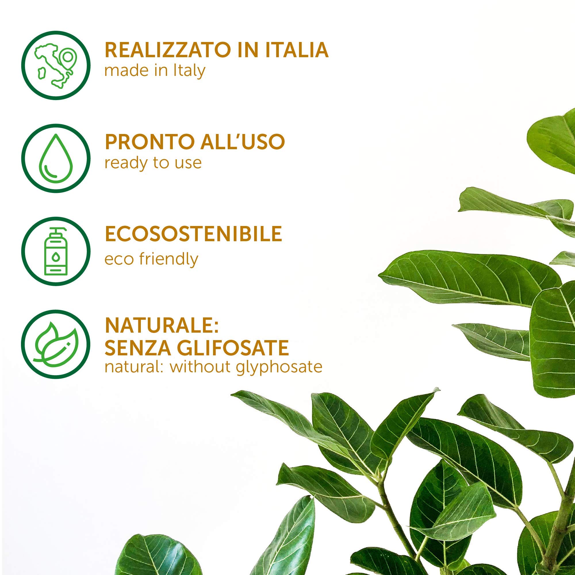 Turfmaster Urban Weed - Spray déshydratant, 1L Eco-durable pour l'élimination naturelle des mauvaises herbes et de la végétation indésirable, Prêt à l'emploi